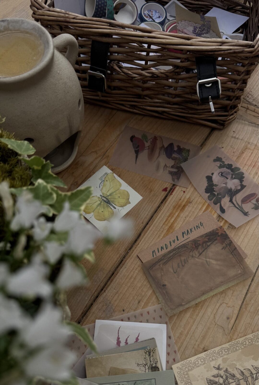 journaling & wellbeing workshop in Great Bookham
