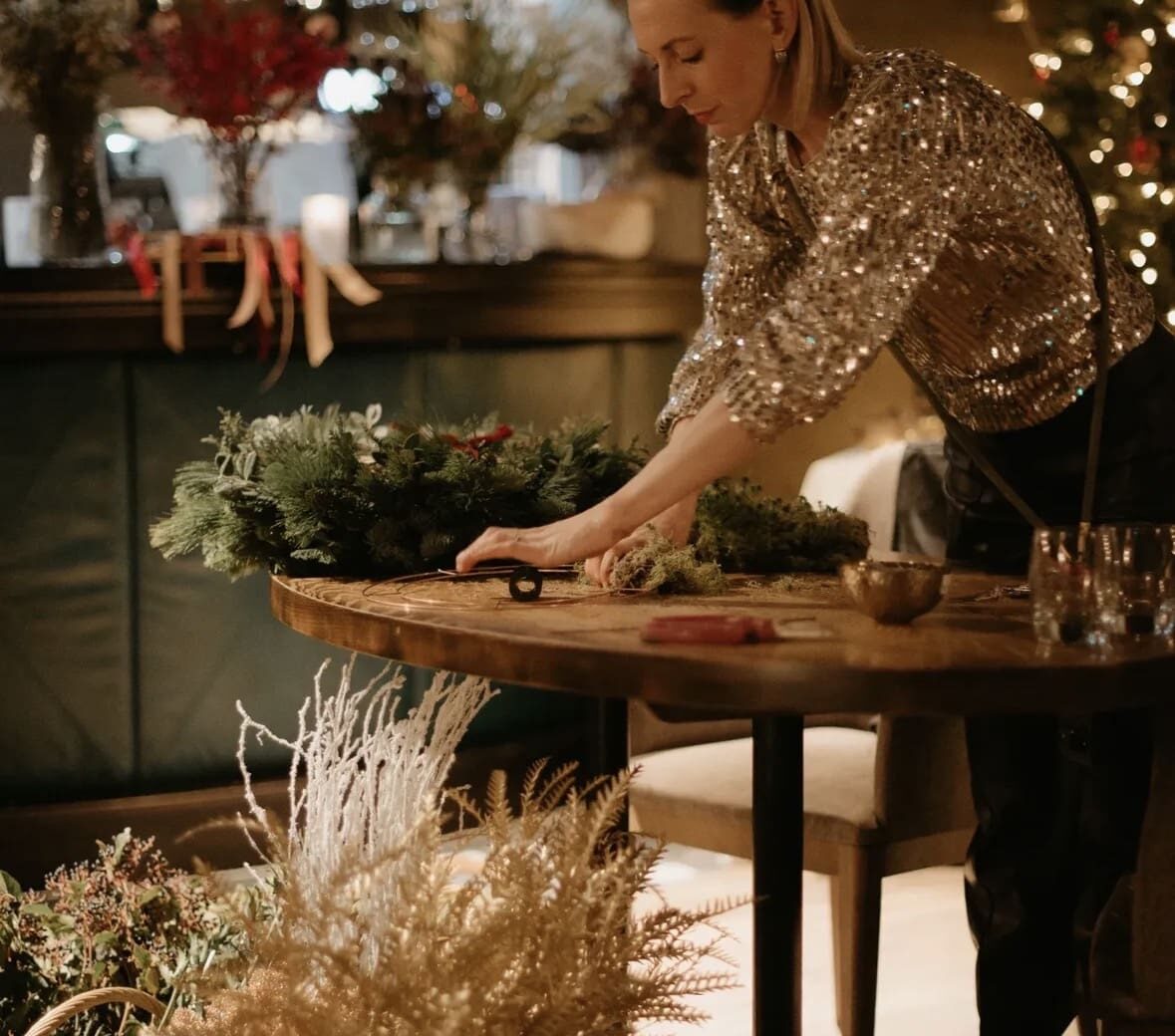 Christmas Wreath Making with Studio Tapestry 5th November